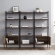 Arlo 3 Piece Storage Bookcase Set in Reclaimed Barnwood